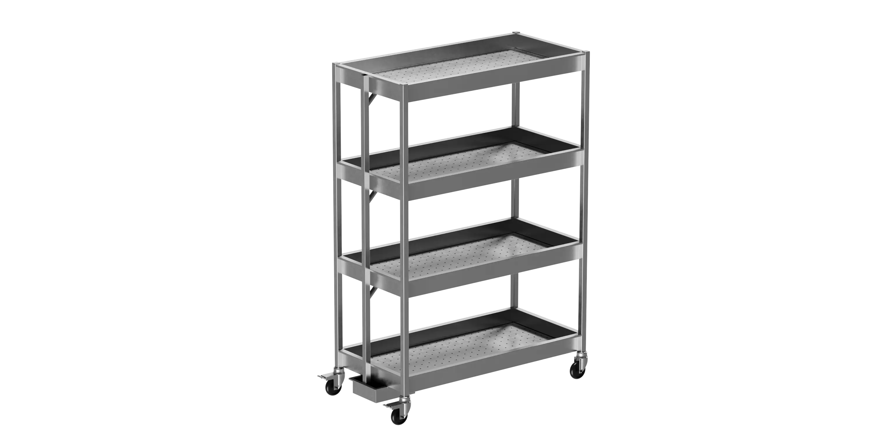 Et Çözdürme Arabası 120 cm (Meat Thawing Trolley) 1200x600x1750